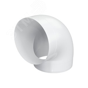 Колено круглое пластиковое 90° D150