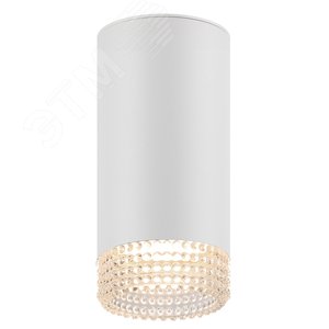 Светильник настенно-потолочный спот  OL40 WH/CL MR16 GU10 IP20 белый, прозрачный