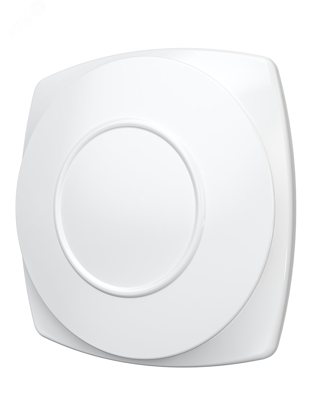 Анемостатт вытяжной регулируемый с фланцем из ABS пластика D100