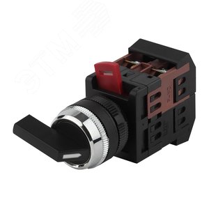 Переключатель АLС-22 черн.длин.рукоят.2 фикс.полож. I-O 1з+1р