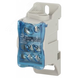 Распределительный блок на DIN-рейку РБД-80А