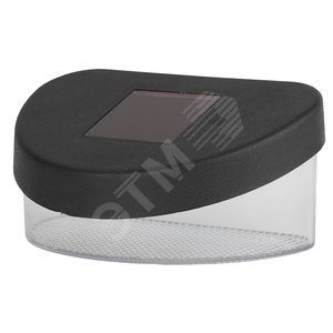 Светильник садовый на солнечной батарее, пластик, черный, 5,5 см SL-PL8-MNT1