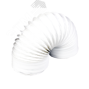 Воздуховод гибкий из ПВХ армированный стальной проволкой, L = 1м D125