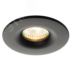 Светильник встраиваемый алюминиевый  KL105 BK MR16 GU5.3 черный