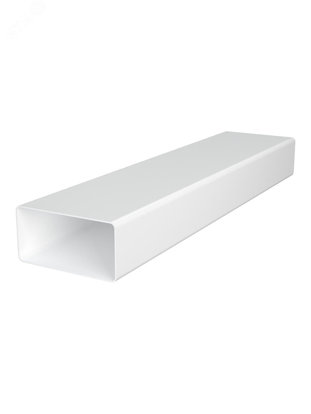 Воздуховод прямоугольный ПВХ 60х120 длина 0,5м