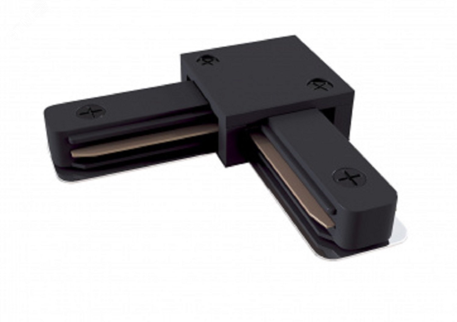 Коннектор TR-1PA-LС-BK L-образный для однофазного шинопровода черный