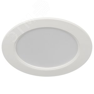 Светильник светодиодный встраиваемый LED 17-9-6K круглый 9Вт 6500К