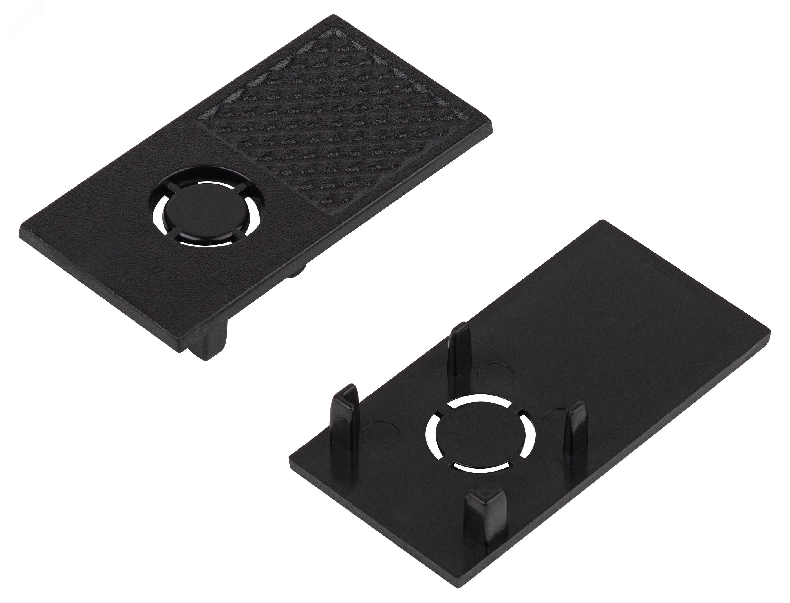 Заглушка TRM-S20-EC-B торцевая для накладного магнитного шинопровода NOVA TRM-S20 черный