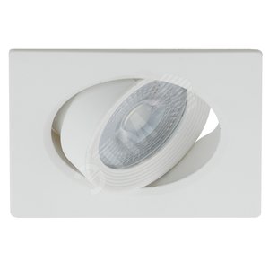 Светильник светодиодный квадратный поворотн. LED SMD 5W 4000K, белый KL LED 21A-5 4K WH ЭРА