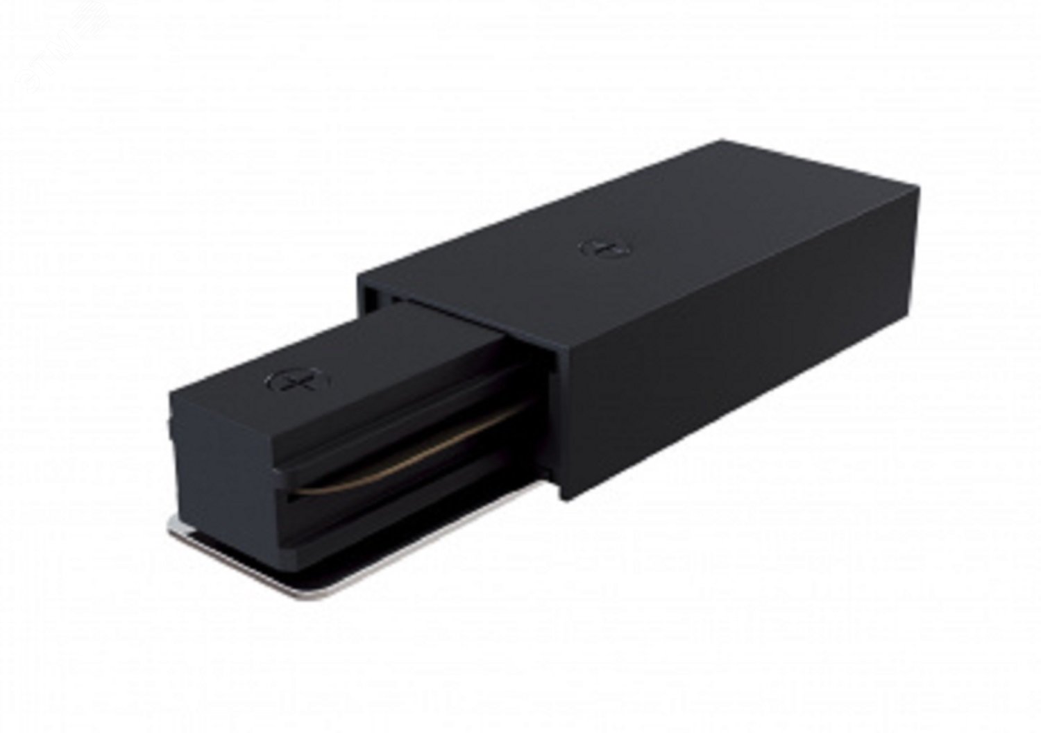 Ввод питания для однофазного трекового шинопровода черный TR-1PA-PC-BK ЭРА