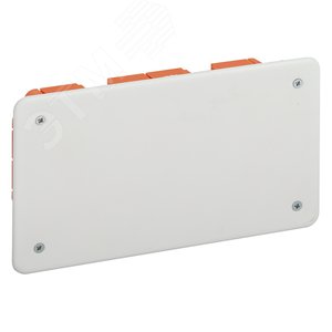 Коробка распаячная KRT 172х96х45мм для твердых стен, саморез., крышка IP20 (70/630)