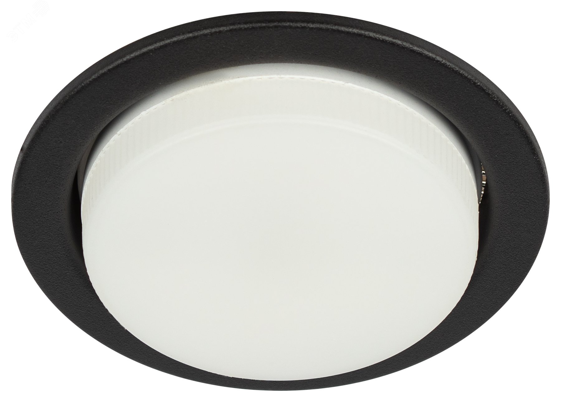 Встраиваемый светильник под лампу GX53 KL70 SBK черный матовый