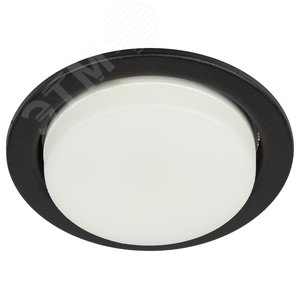 Встраиваемый светильник под лампу GX53 KL70 SBK черный матовый