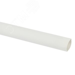 Термоусаживаемая трубка ТУТнг 25/12,5 белая 1м. (10/500/9000)
