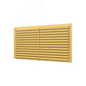 Решетка вентиляционная вытяжная, из ABS пластика 217х113, цвет Бежевый