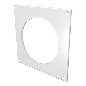 Накладка торцевая пластиковая 170х170 для воздуховода D125