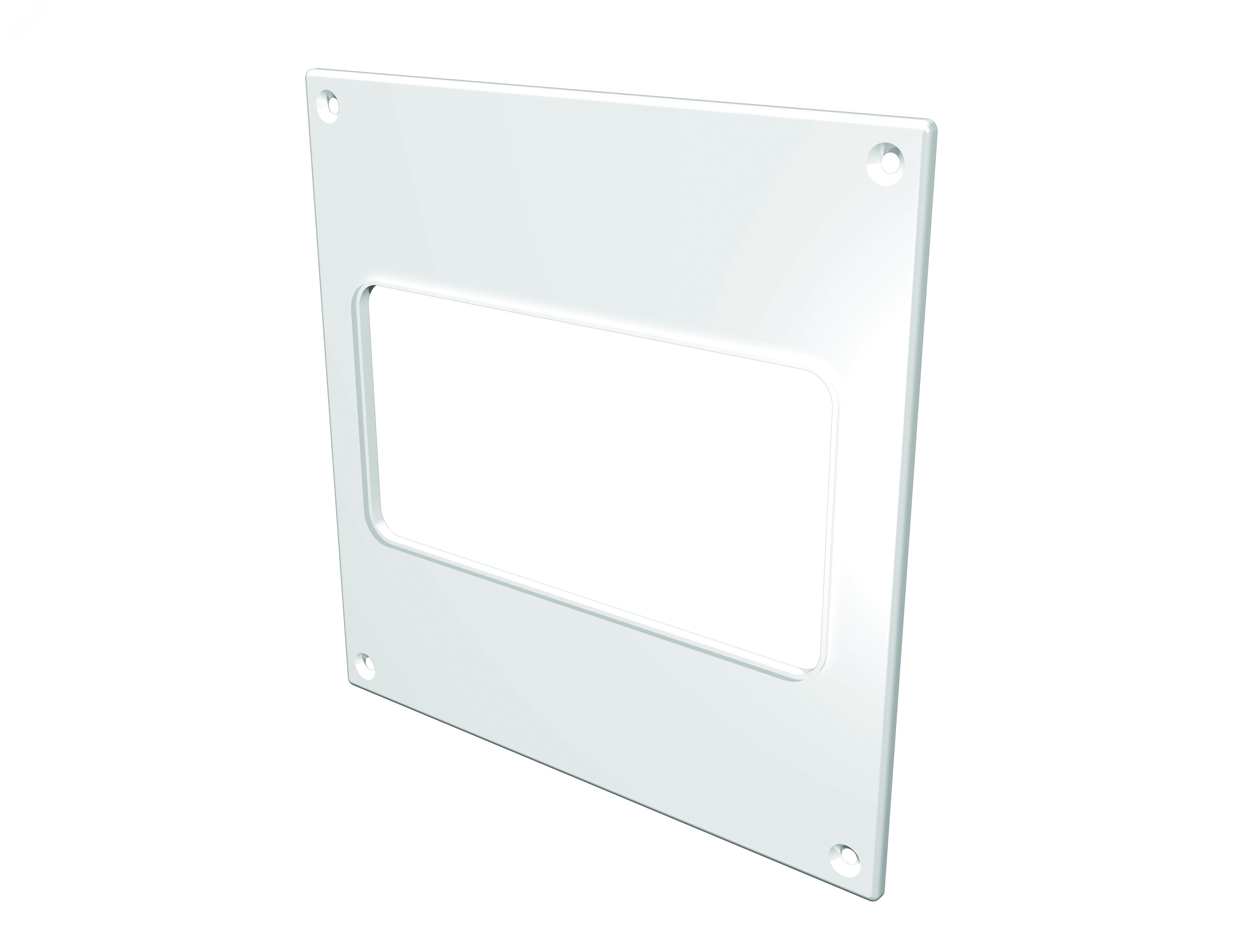 Накладка торцевая пластик 150х150 для воздуховода 60х120