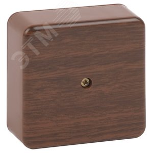 Коробка распаячнаяBS-O-75-75-28 без клеммы 75х75х28мм дуб IP40