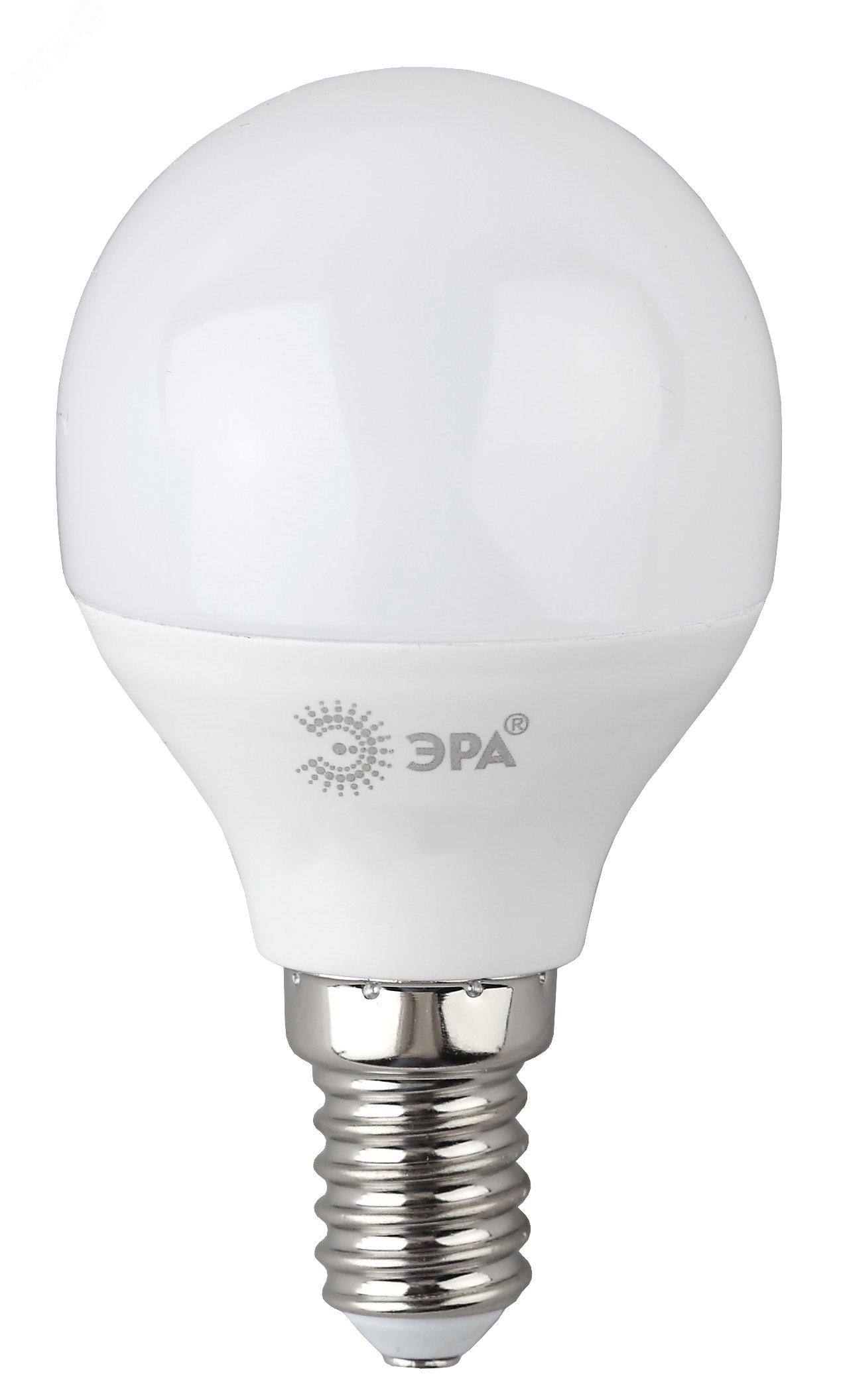 Лампа светодиодная Е14 8 Вт шар нейтральный белый свет RED LINE LED P45-8W-840-E14 R E14 / ЭРА