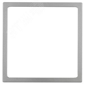 Декоративная рамка, Эра Elegance, алюминий (30/300/9600) 14-6001-03