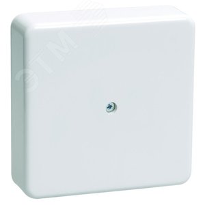 Коробка распаячная 75х75х20 (без клеммы) белая IP40 (100/3000)