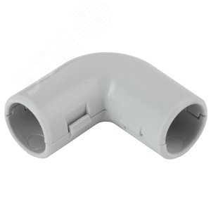 Угол 90 гр.(серый) соединительный для трубы 25мм (10шт) (10/250/4500)