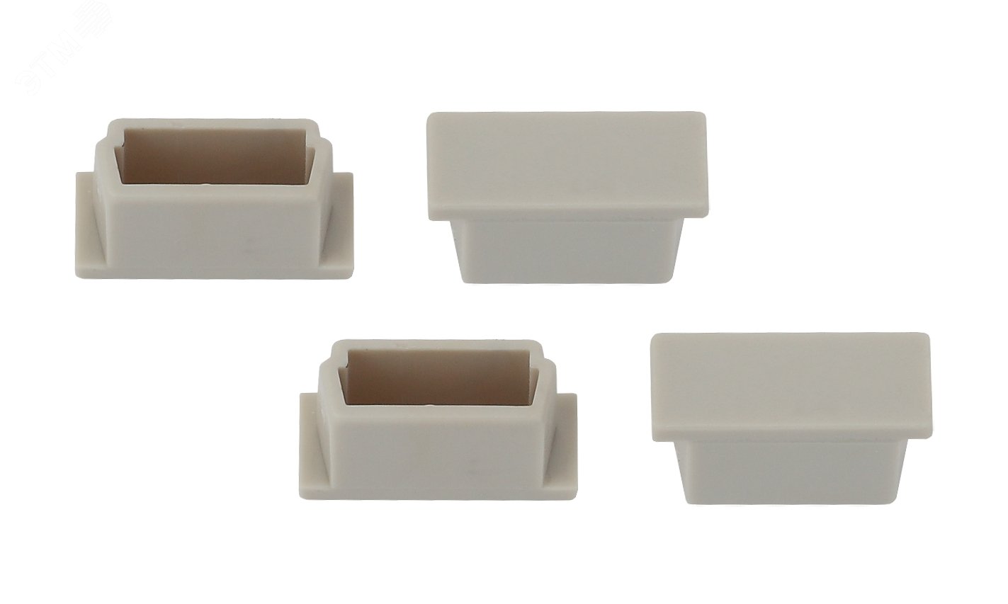 Набор заглушек для профиля CAB251, 4 глухие (500/24000)