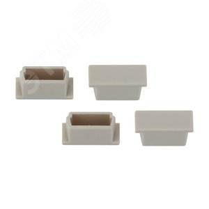 Набор заглушек для профиля CAB251, 4 глухие (500/24000)