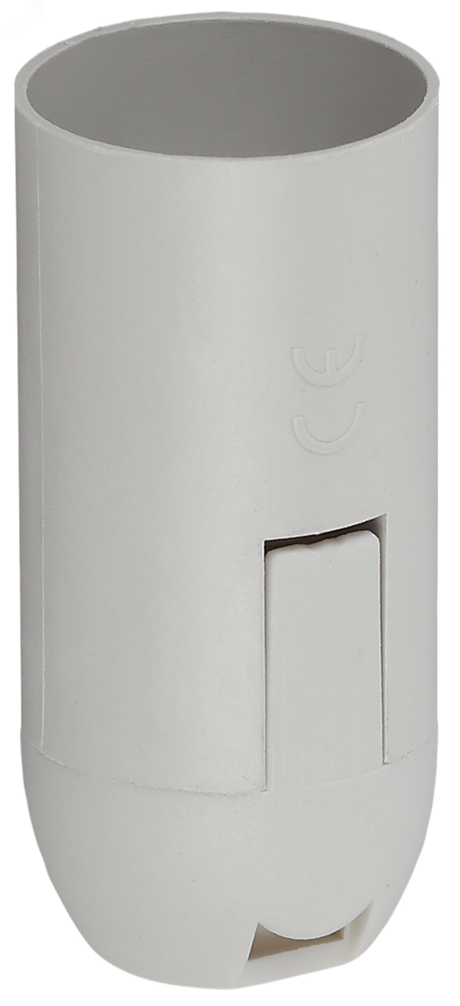 Патрон Е14 подвесной, пластик, белый (x50) (50/1000/24000)