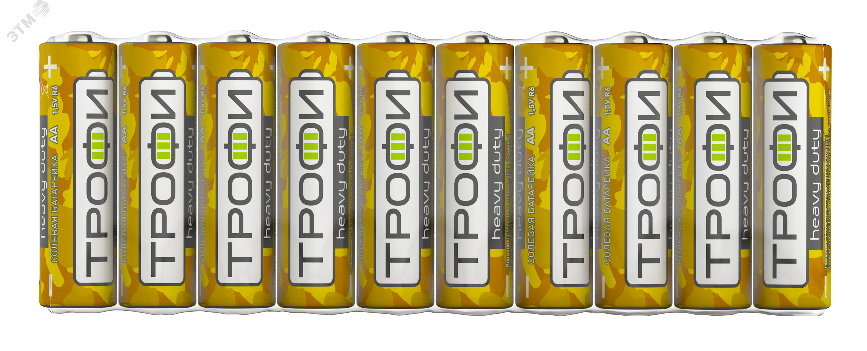 Батарейка Трофи R6-10S CLASSIC HEAVY DUTY Zinc (60/1200/26400)