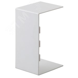 Соединитель 15х10 (белый) (100/1000/32000)