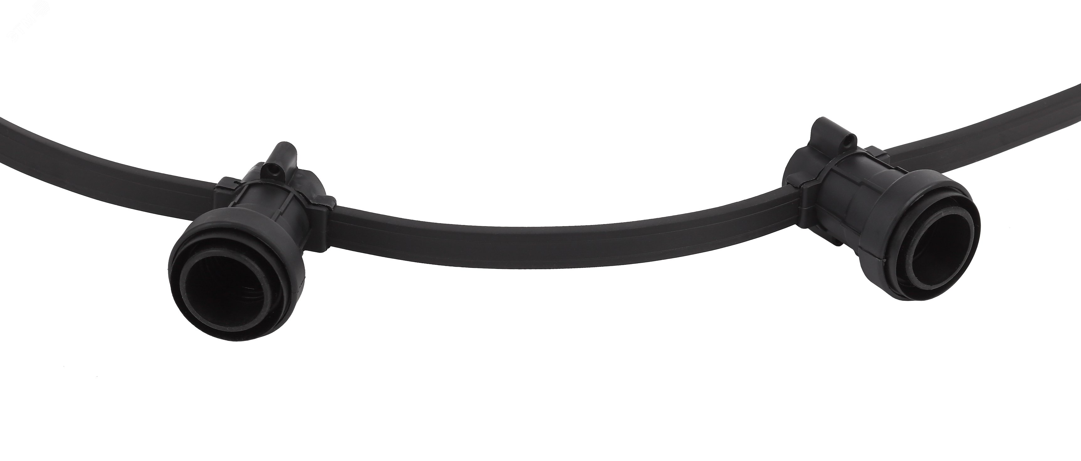 Гирлянда Белт-лайт, Е27, шаг 40 см, IP65, 2 жил., 2х1,5мм2, каучук, медь, бухта 1 ERABL-L100/S40