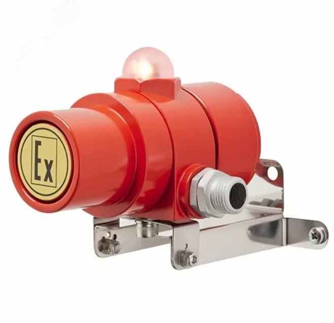 Оповещатель взрывозащищенный свето-звуковой       ВС-07е-Ex-ЗИ-З1/К2-24VDC, КВБ12, ЗГ