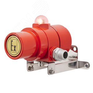 Оповещатель свето-звуковой                        ВС-07е-Ex-ЗИ-З1/С2-24VDC , без кабельных вводов