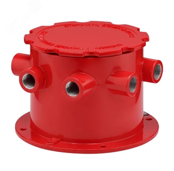 Коробка коммутационная взрывозащищенная           ККВ-07е-Ех-А-Р2-БК3 (корпус красный), КВМ20,      КВМ20, КВМ20, ЗГ, ЗГ, ЗГ, алюминиевый сплав