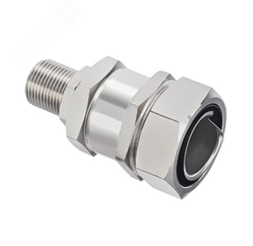 Ввод кабельный взрывозащищенный для монтажа       кабелем вметаллорукаве  КВБМ25-Н(нерж)