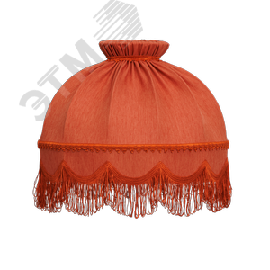 Абажур Ретро подвес терракот