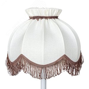 Абажур Ретро лён шампань