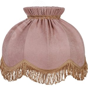 Абажур ЭРКАДО Ретро пыльная роза и.у.