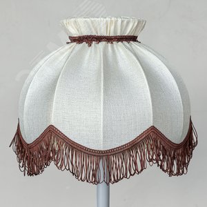 Абажур Ретро лён шампань E27 и.у.