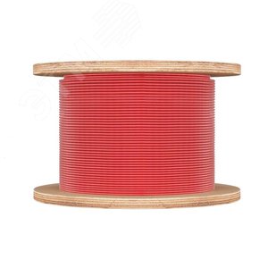 Извещатель линейный тепловой химически стойкий, Т сраб. 88 С, фторполимерная оболочка, красный. Устойчив к воздействию кислот, щелочей, солевых аэрозо