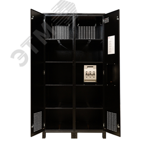 Шкаф батарейный комплект ETALON EXP 5.1 (1100*600*2070) под 40 АКБ 65-100А/ч размыкатель QS-400А перемычки BJK-50