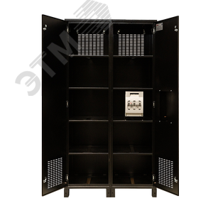 Шкаф батарейный комплект ETALON EXP 5.4 (750*850*1970) под 40 АКБ 65-100А/ч размыкатель QS-400А перемычки BJK-70
