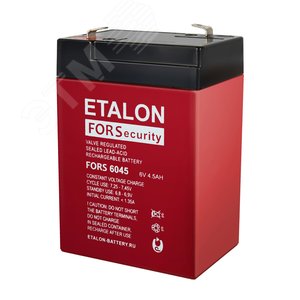 Аккумулятор FORS 6В 4,5Ач