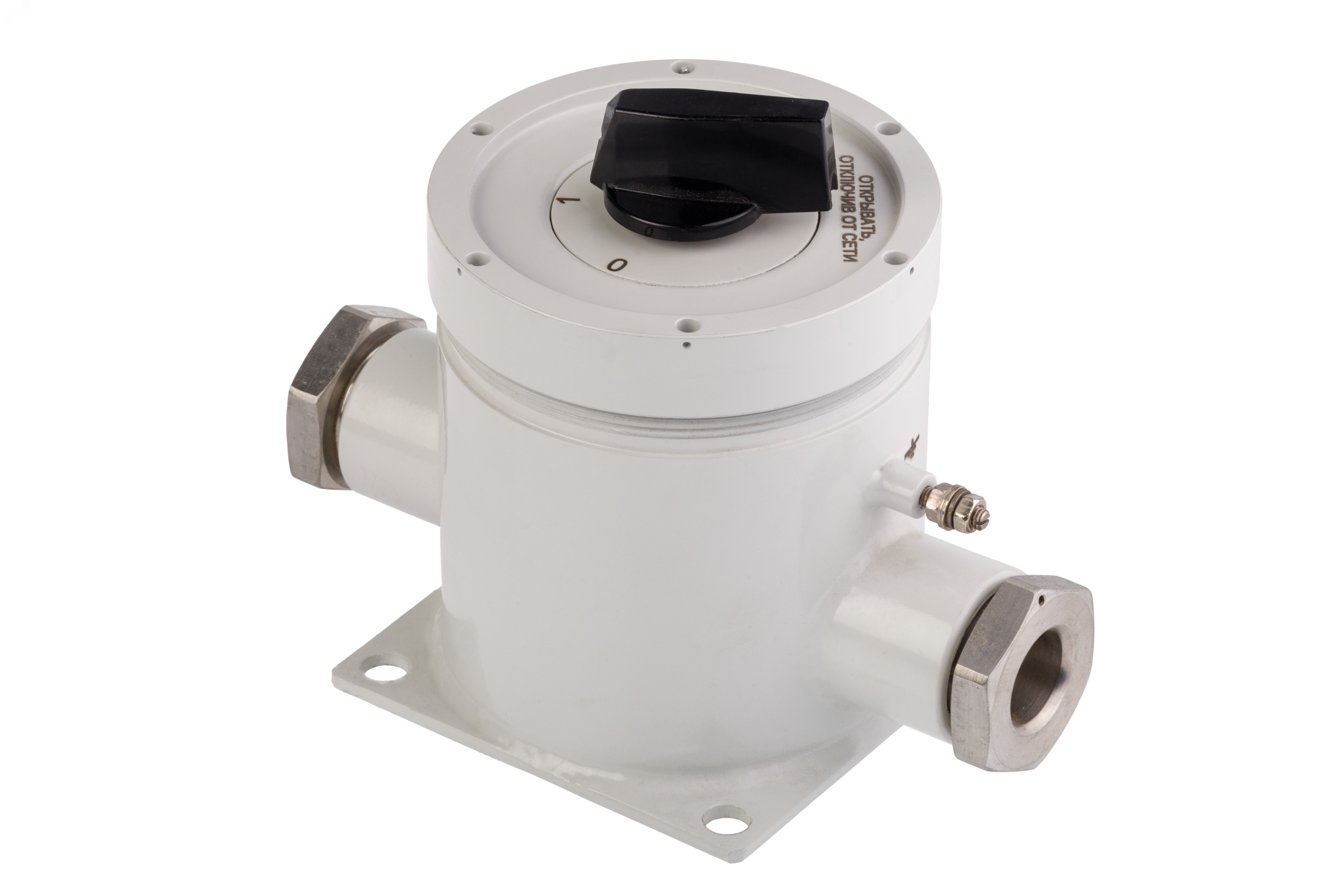 Пост управления кнопочный ЕхПКУ3-1-С-К-14 №1 ЕхИВП-d-С-З-220-Отключ