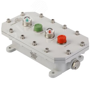 Пост управления кнопочный ЕхПКУ1-2-С-Бр-14