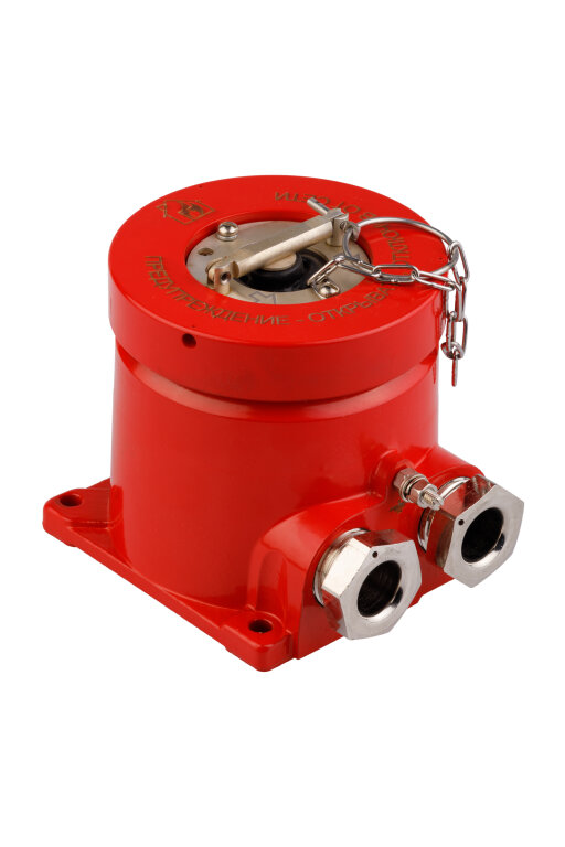 Извещатель пожарный ручной взрывозащищенный неадресный ЕхИП535-1В-Н-МG3/4-класс А