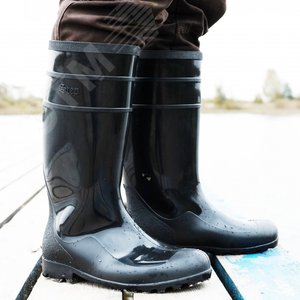 САПОГИ ПВХ рабочие 40см муж. черный р.40