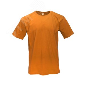 Футболка цв. оранжевый р.4XL (р.58)