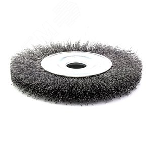 Щетка дисковая Д150x12x22,2, ворс гофр сталь 0,30 (13-106)
